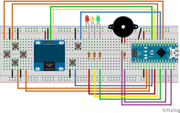 arduboy breadboard schematic