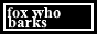 foxwhobarks