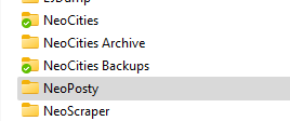 How many attempts? Too many. This isn't even all the folders