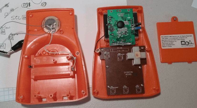 pac-man innards